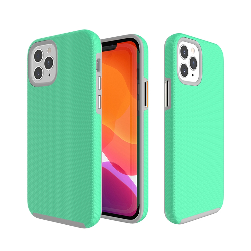 For iPhone 12 / 12 Pro Anti-slip Armor TPU + PC Protective Case(Green) For iPhone 12 / 12 Pro Anti-slip Armor TPU + PC Protective Case(Green)