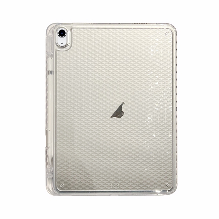 For iPad 10th Gen 10.9 2022 Diamond Texture Acrylic Hybrid TPU Tablet Case(Transparent) For iPad 10th Gen 10.9 2022 Diamond Texture Acrylic Hybrid TPU Tablet Case(Transparent)