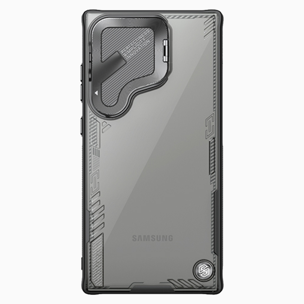 For Samsung Galaxy S24 Ultra 5G NILLKIN Ice Sky Prop Series Phone Case(Black) For Samsung Galaxy S24 Ultra 5G NILLKIN Ice Sky Prop Series Phone Case(Black)