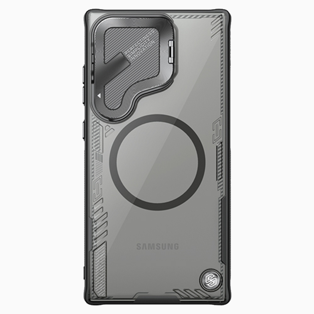 For Samsung Galaxy S24 Ultra 5G NILLKIN Ice Air Prop Series MagSafe Magnetic Phone Case(Black) For Samsung Galaxy S24 Ultra 5G NILLKIN Ice Air Prop Series MagSafe Magnetic Phone Case(Black)