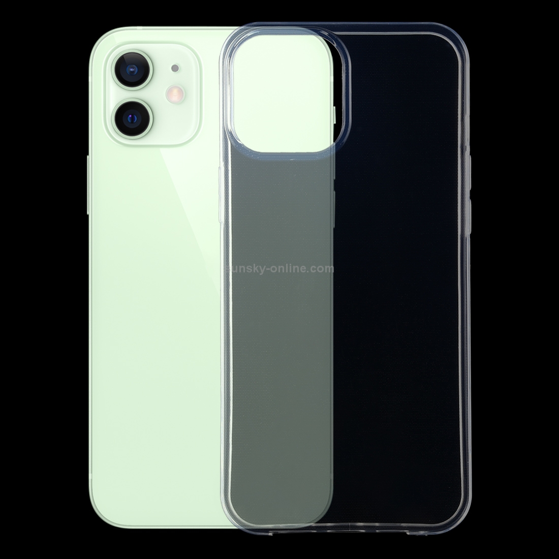 For iPhone 12 / 12 Pro 0.75mm Ultra-thin Transparent TPU Soft Protective Case For iPhone 12 / 12 Pro 0.75mm Ultra-thin Transparent TPU Soft Protective Case