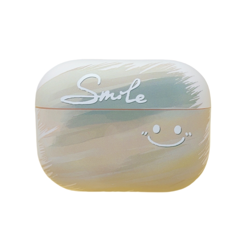 For AirPods Pro 2 Smile Clouds Earbuds Box Frosted TPU Case(Green) For AirPods Pro 2 Smile Clouds Earbuds Box Frosted TPU Case(Green)