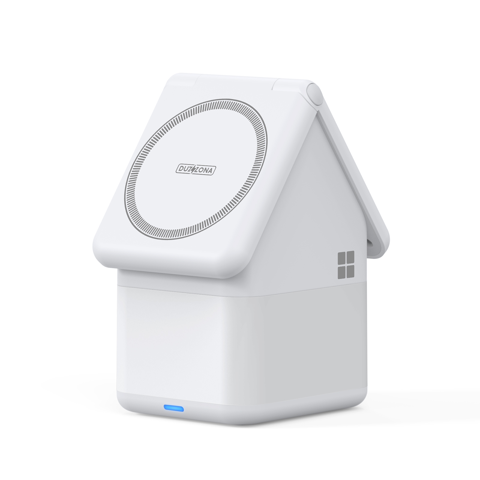 DUZZONA W20 4 in 1 15W Magnetic Wireless Charger Station(White) DUZZONA W20 4 in 1 15W Magnetic Wireless Charger Station(White)