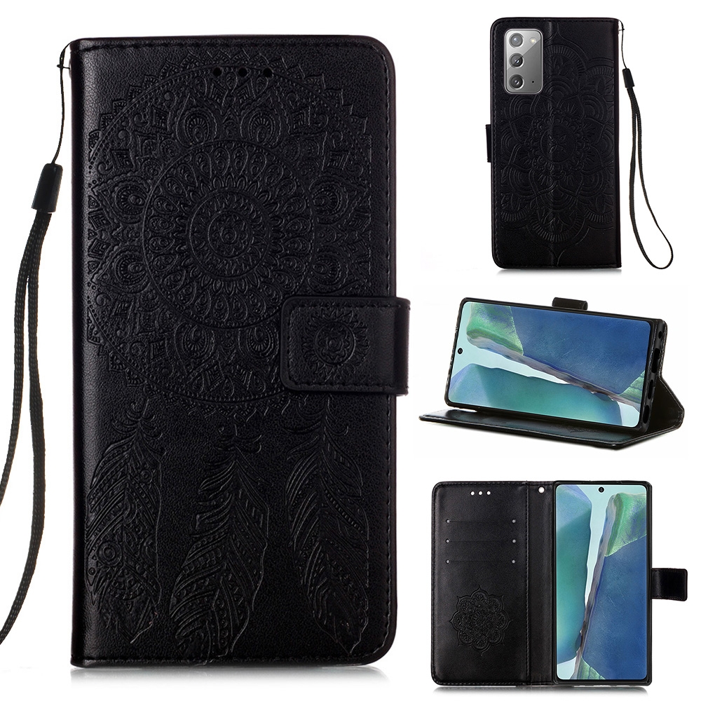 For Samsung Galaxy Note20 Dream Catcher Printing Horizontal Flip Leather Case with Holder & Card Slots & Wallet & Lanyard(Black) For Samsung Galaxy Note20 Dream Catcher Printing Horizontal Flip Leather Case with Holder & Card Slots & Wallet & Lanyard(Black)