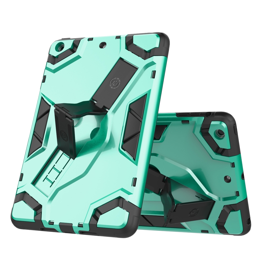 For iPad mini 3 / 2 / 1 Escort Series TPU + PC Shockproof Protective Case with Holder(Mint Green) For iPad mini 3 / 2 / 1 Escort Series TPU + PC Shockproof Protective Case with Holder(Mint Green)