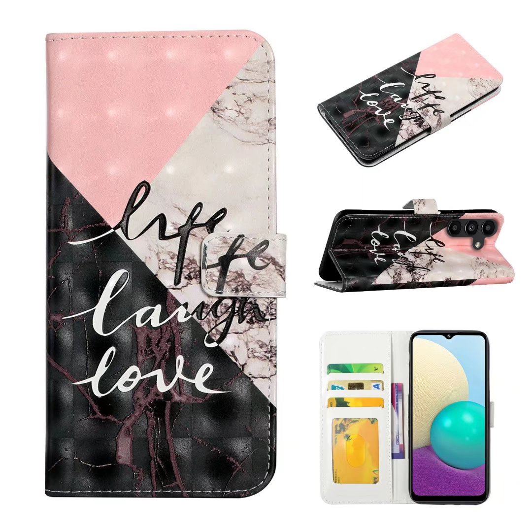 For Samsung Galaxy S25 5G Oil Embossed 3D Drawing Leather Phone Case(Stitching Marble) For Samsung Galaxy S25 5G Oil Embossed 3D Drawing Leather Phone Case(Stitching Marble)