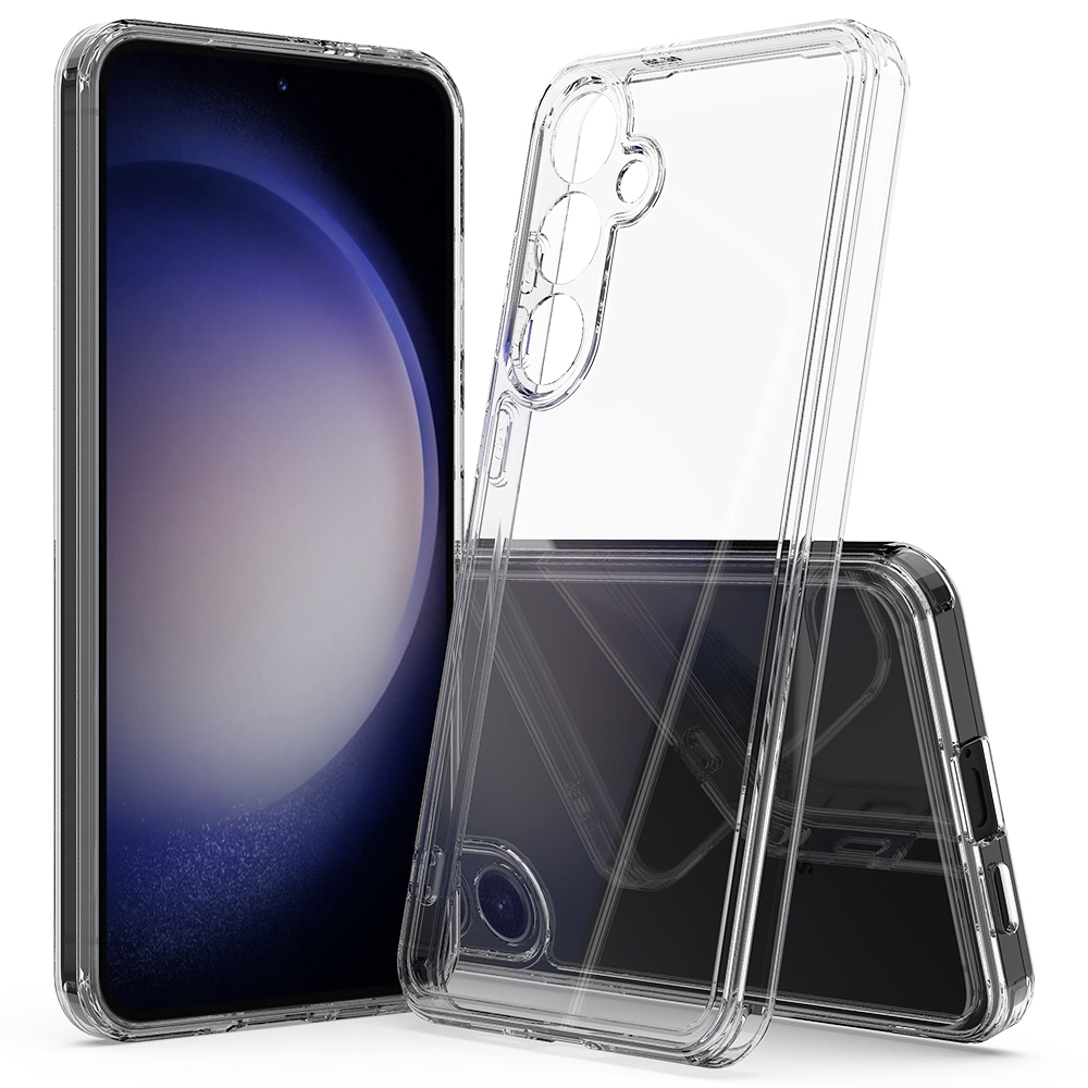 For Samsung Galaxy S25+ 5G Scratchproof Acrylic TPU Phone Case(Transparent) For Samsung Galaxy S25+ 5G Scratchproof Acrylic TPU Phone Case(Transparent)