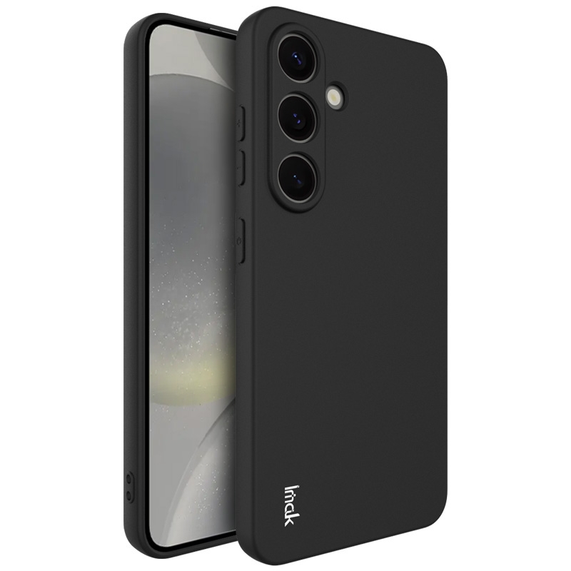 For Samsung Galaxy S25 5G imak UC-3 Series Shockproof Frosted TPU Phone Case(Black) For Samsung Galaxy S25 5G imak UC-3 Series Shockproof Frosted TPU Phone Case(Black)