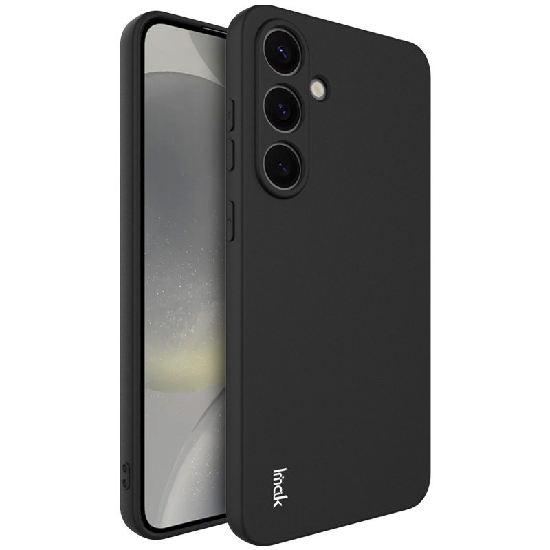 For Samsung Galaxy S25+ 5G imak UC-3 Series Shockproof Frosted TPU Phone Case(Black) For Samsung Galaxy S25+ 5G imak UC-3 Series Shockproof Frosted TPU Phone Case(Black)