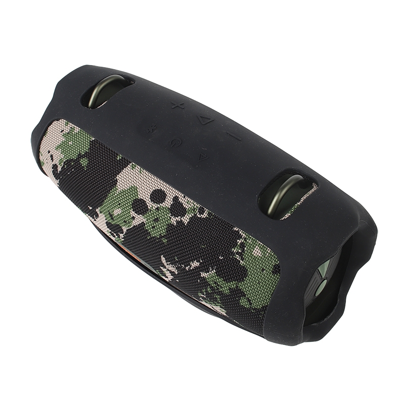 For JBL Xtreme 4 Bluetooth Speaker Soft Silicone Protective Cover Storage Case(Black) For JBL Xtreme 4 Bluetooth Speaker Soft Silicone Protective Cover Storage Case(Black)