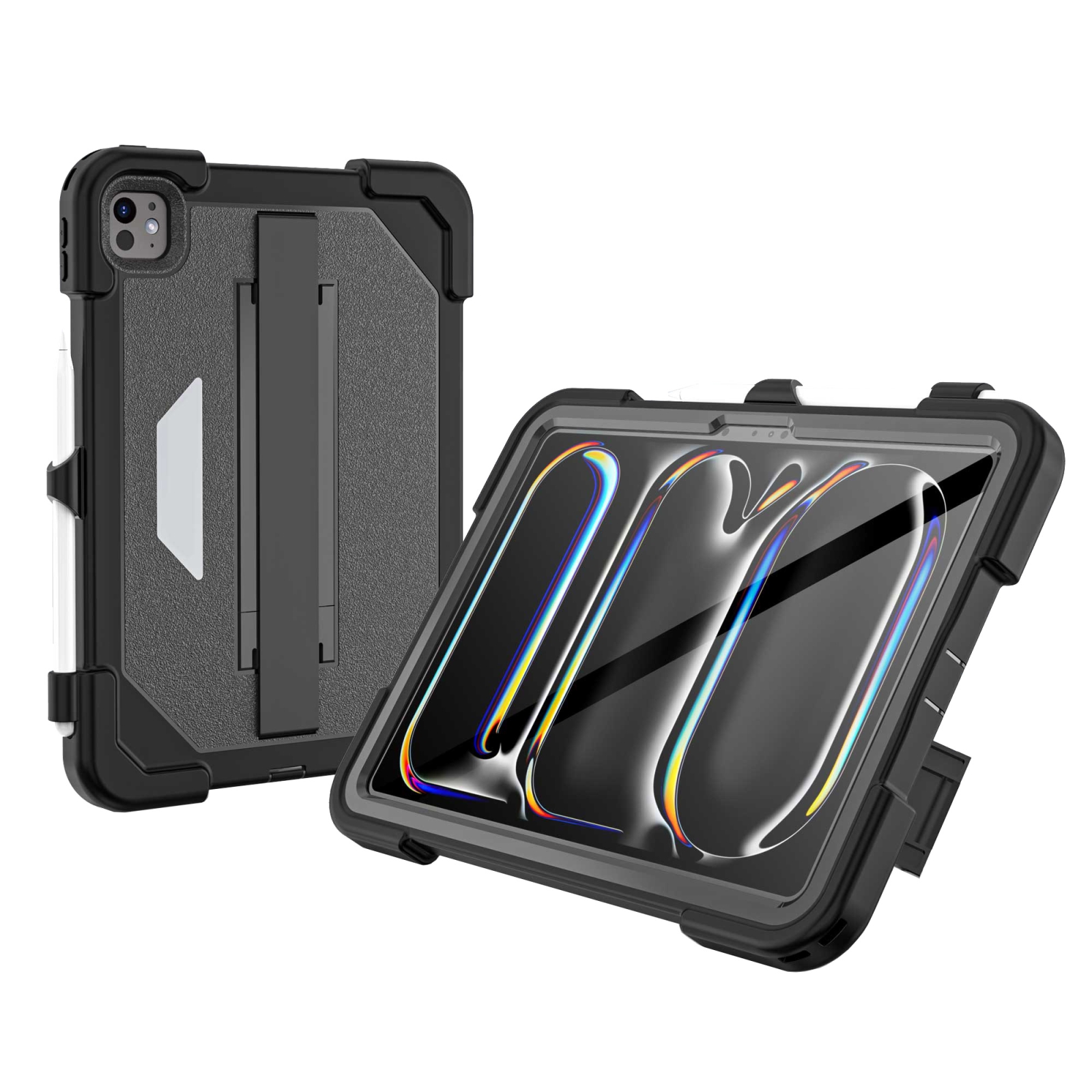 For iPad Pro 11 2024 RedPepper Tri-Defense TPU Hybrid PC Tablet Case(Black) For iPad Pro 11 2024 RedPepper Tri-Defense TPU Hybrid PC Tablet Case(Black)