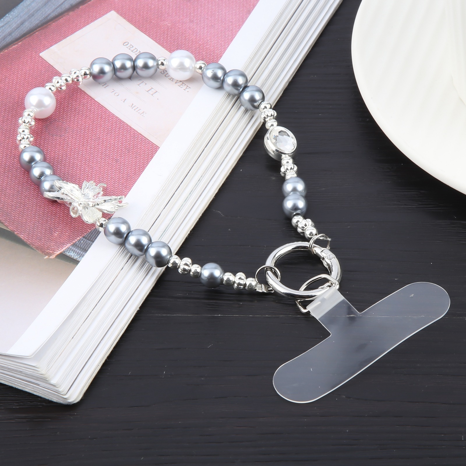 Mobile Phone Anti-lost Alloy Short Bead Chain(Blue) Mobile Phone Anti-lost Alloy Short Bead Chain(Blue)