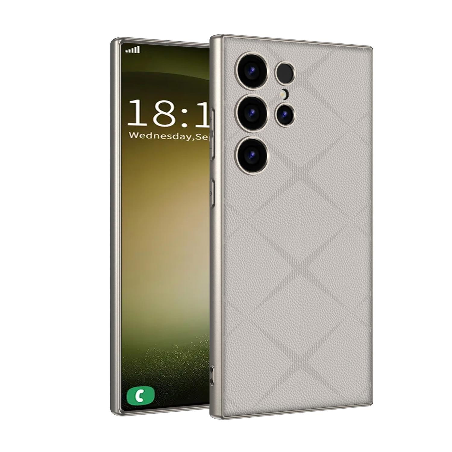 For Samsung Galaxy S23 Ultra 5G GKK Asterism Metal Paint Skin Feel Leather Full Coverage Phone Case, Not Included Pen(Grey) For Samsung Galaxy S23 Ultra 5G GKK Asterism Metal Paint Skin Feel Leather Full Coverage Phone Case, Not Included Pen(Grey)