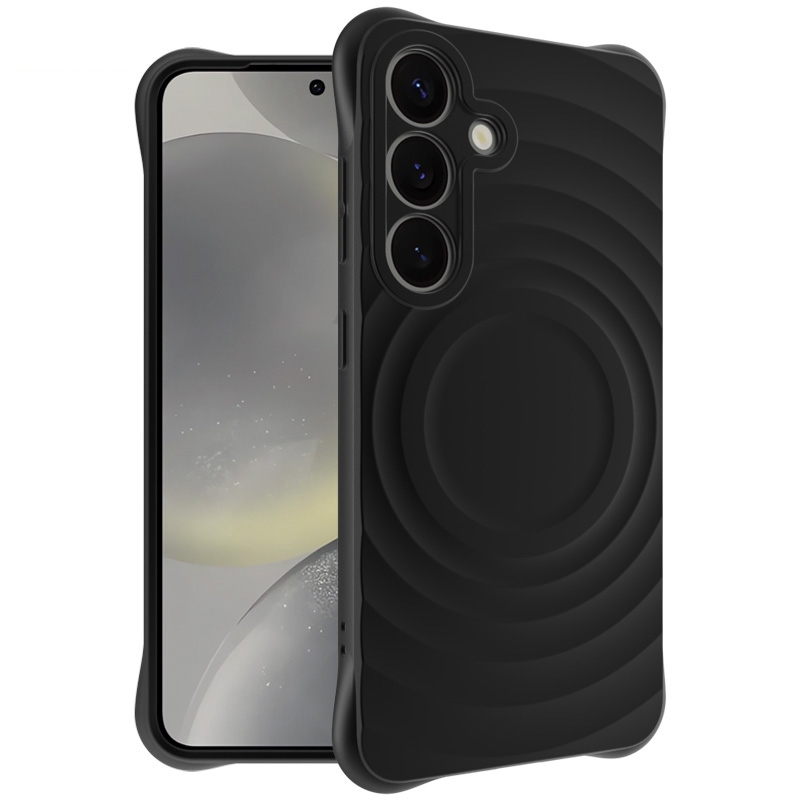For Samsung Galaxy S25 5G IMAK UC-6 Series Manbo Frosting Soft Phone Case(Black) For Samsung Galaxy S25 5G IMAK UC-6 Series Manbo Frosting Soft Phone Case(Black)