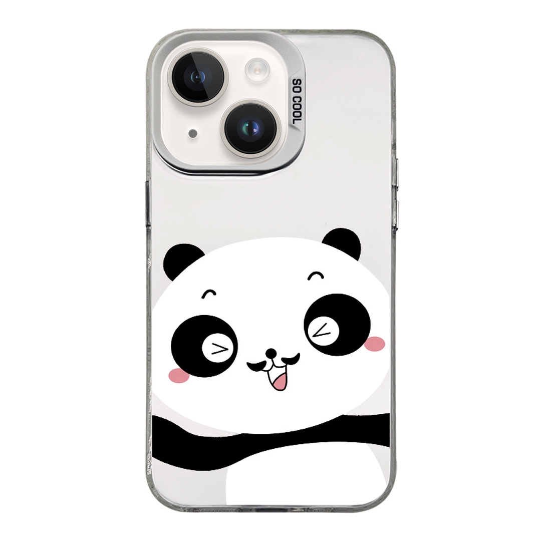 For iPhone 14 Plus Cartoon Panda TPU Hybrid PC Phone Case(Wink Panda) For iPhone 14 Plus Cartoon Panda TPU Hybrid PC Phone Case(Wink Panda)