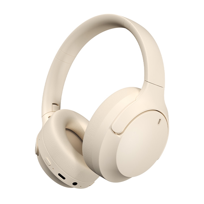 NC10 ANC Active Noise Reduction Head-mounted Bluetooth Earphone(Beige) NC10 ANC Active Noise Reduction Head-mounted Bluetooth Earphone(Beige)
