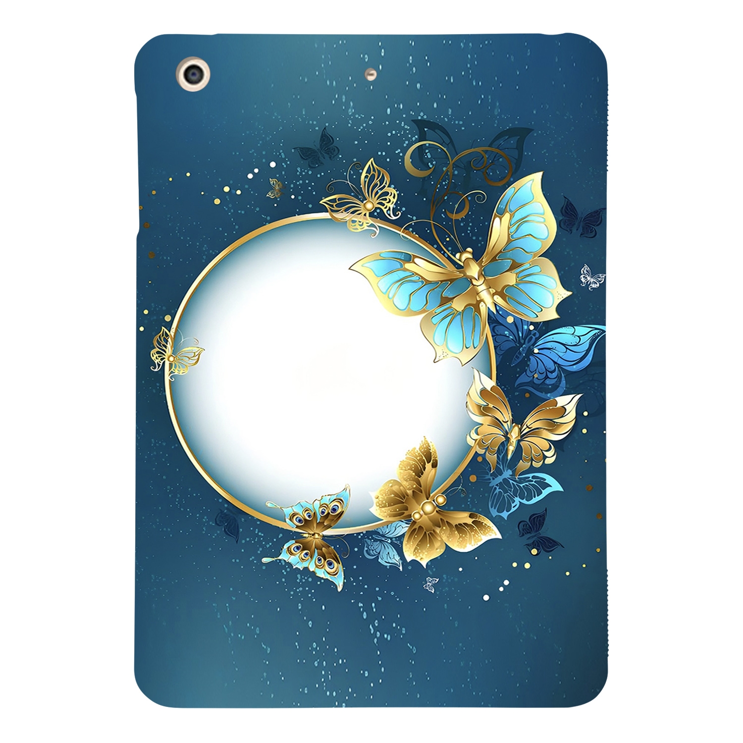 For iPad mini 3 / 2 / 1 Color Painting Pattern Smart Tablet TPU Case(Butterfly Circle) For iPad mini 3 / 2 / 1 Color Painting Pattern Smart Tablet TPU Case(Butterfly Circle)