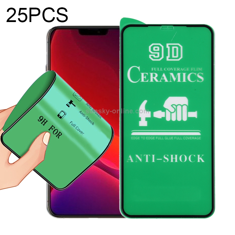 For iPhone 12 mini 25 PCS 9D Full Screen Full Glue Ceramic Film For iPhone 12 mini 25 PCS 9D Full Screen Full Glue Ceramic Film