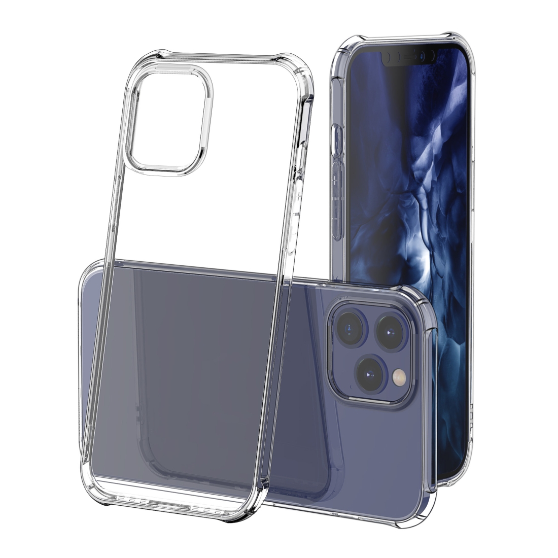 For iPhone 12 Pro Max Sound Coversion Shockproof TPU Protective Case(Transparent) For iPhone 12 Pro Max Sound Coversion Shockproof TPU Protective Case(Transparent)