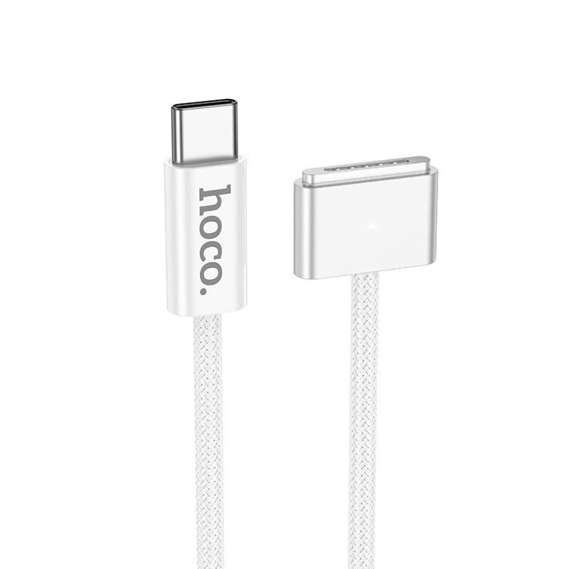 hoco X103 Type-C to MagSafe3 140W Magnetic Charging Cable, Length:2m(White) hoco X103 Type-C to MagSafe3 140W Magnetic Charging Cable, Length:2m(White)