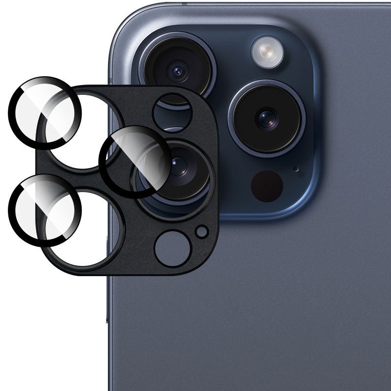 For iPhone 16 Pro / 16 Pro Max IMAK Metal Armor Premium Camera Protector Film(Black) For iPhone 16 Pro / 16 Pro Max IMAK Metal Armor Premium Camera Protector Film(Black)