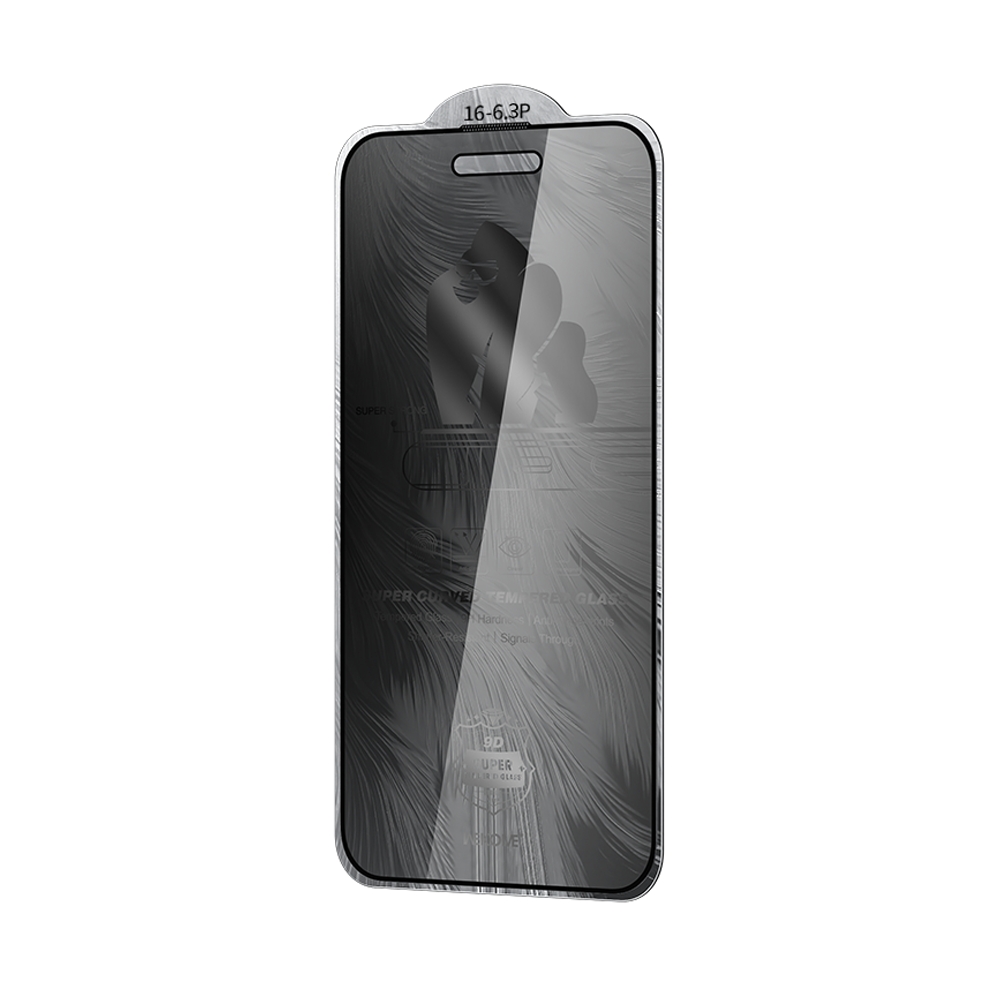 For iPhone 16 Pro WK WTP-089 Space King Kong 9D Curved 360 Degree Privacy Tempered Glass Film For iPhone 16 Pro WK WTP-089 Space King Kong 9D Curved 360 Degree Privacy Tempered Glass Film