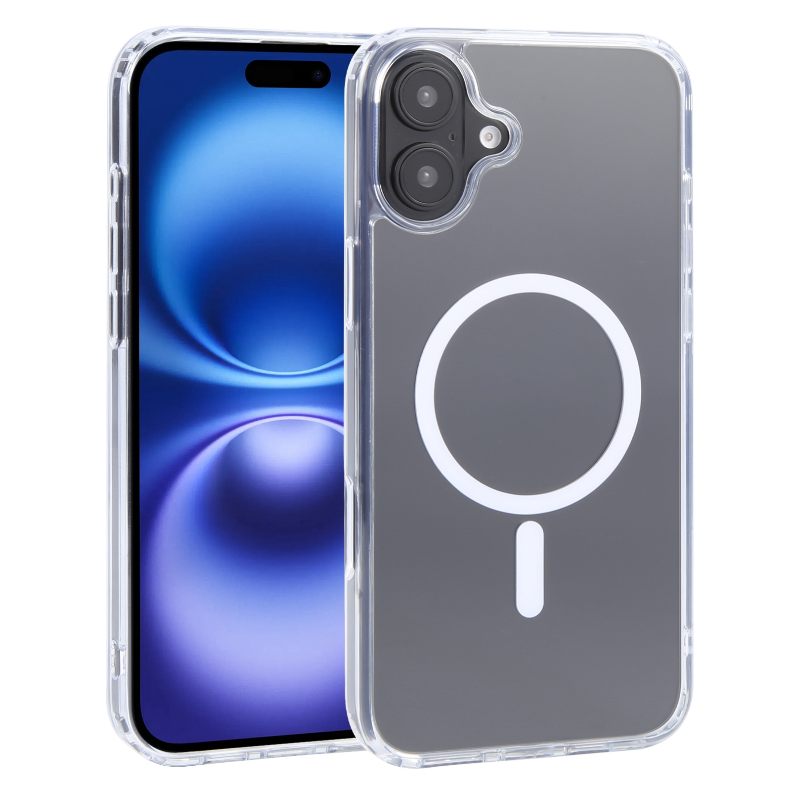 For iPhone 16 GEBEI MagSafe Magnetic Transparent Phone Case For iPhone 16 GEBEI MagSafe Magnetic Transparent Phone Case