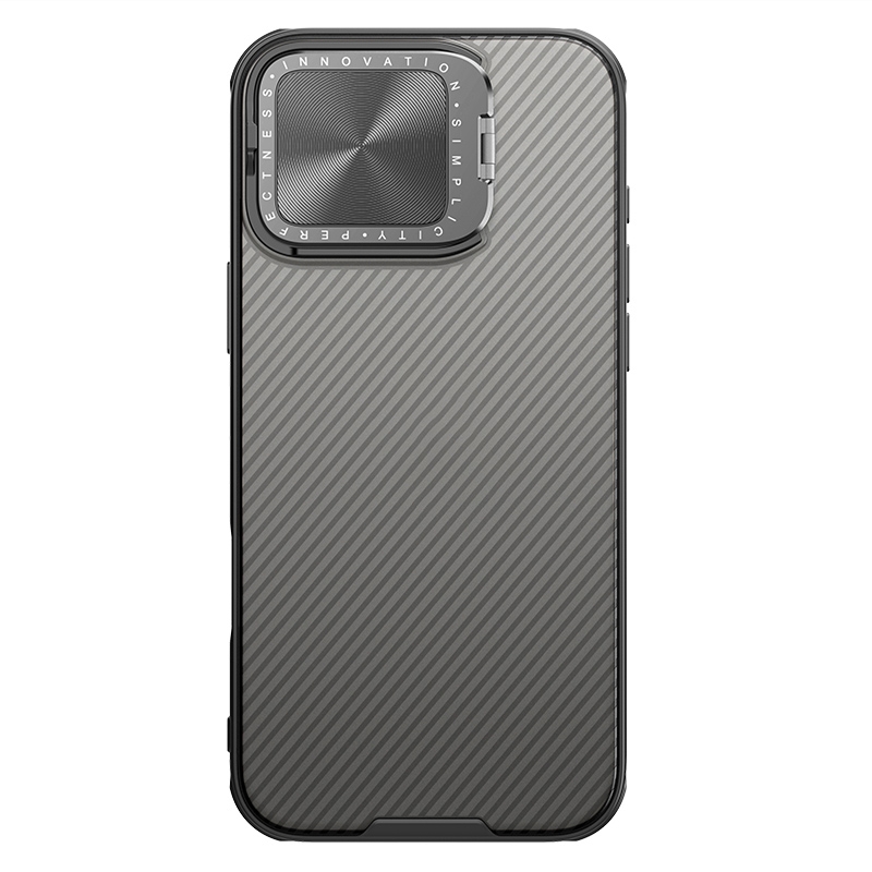 For iPhone 16 Pro Max NILLKIN CamShield Prop Translucent PC Phone Case(Black) For iPhone 16 Pro Max NILLKIN CamShield Prop Translucent PC Phone Case(Black)