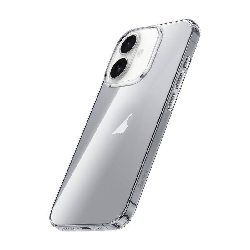 For iPhone 16 Pro Max Benks PC Hybrid TPU Shockproof Phone Case(Transparent)