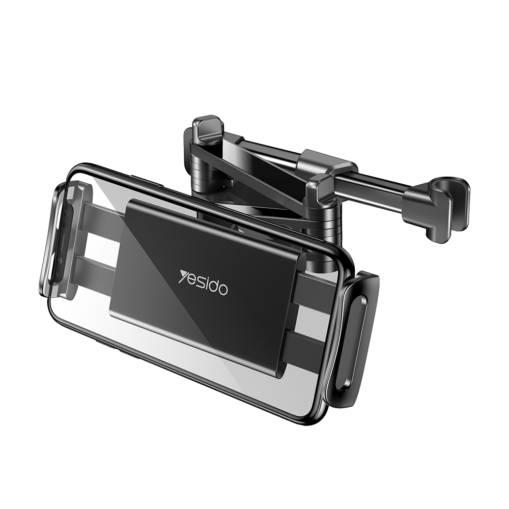 Yesido C117 Car Headrest Backseat Phone & Tablet Holder(Black) Yesido C117 Car Headrest Backseat Phone & Tablet Holder(Black)