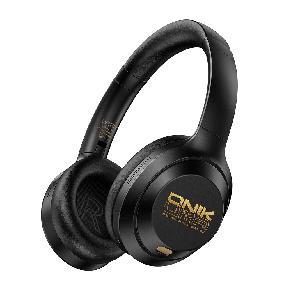 ONIKUMA GT811 Head-mounted Dual Noise Reduction Wireless Bluetooth Earphone(Black) ONIKUMA GT811 Head-mounted Dual Noise Reduction Wireless Bluetooth Earphone(Black)