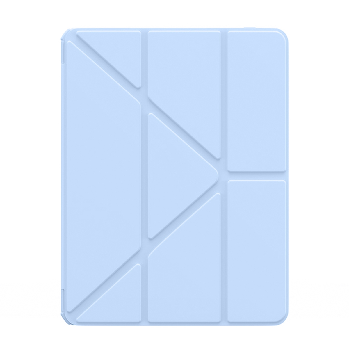 For iPad Pro 13 2024 Baseus Minimalist Series Y-shaped Tri-fold Leather Tablet Case(Blue) For iPad Pro 13 2024 Baseus Minimalist Series Y-shaped Tri-fold Leather Tablet Case(Blue)