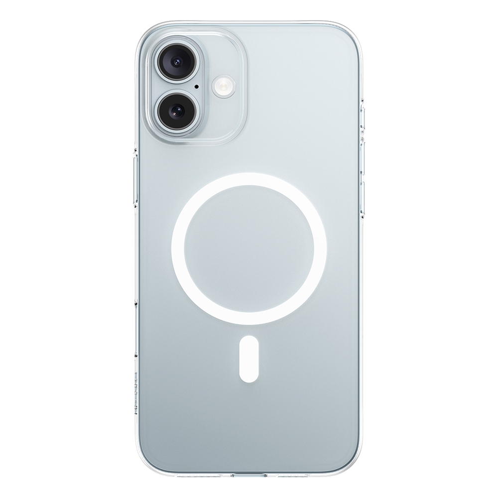 For iPhone 16 Baseus Crystal Series Magsafe Magnetic Phone Case(Transparent) For iPhone 16 Baseus Crystal Series Magsafe Magnetic Phone Case(Transparent)