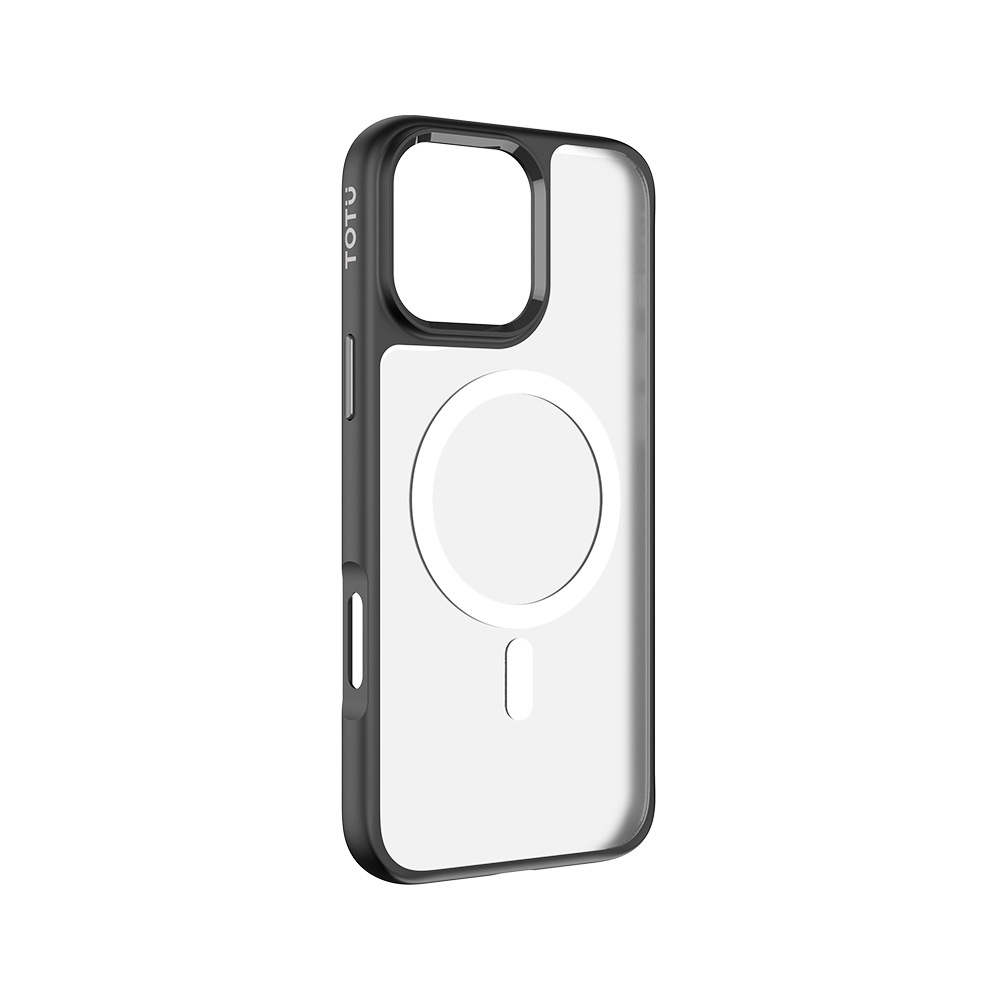 For iPhone 16 Pro TOTU PC-7 Gold Shield Series Skin Feel MagSafe Magnetic Phone Case(White) For iPhone 16 Pro TOTU PC-7 Gold Shield Series Skin Feel MagSafe Magnetic Phone Case(White)
