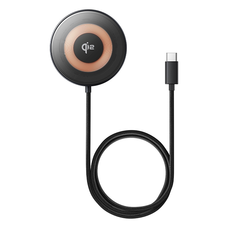 Baseus Simple Mini4 Magnetic Wireless Charging Stand Qi2 15W Universal Explorer Edition(Black)