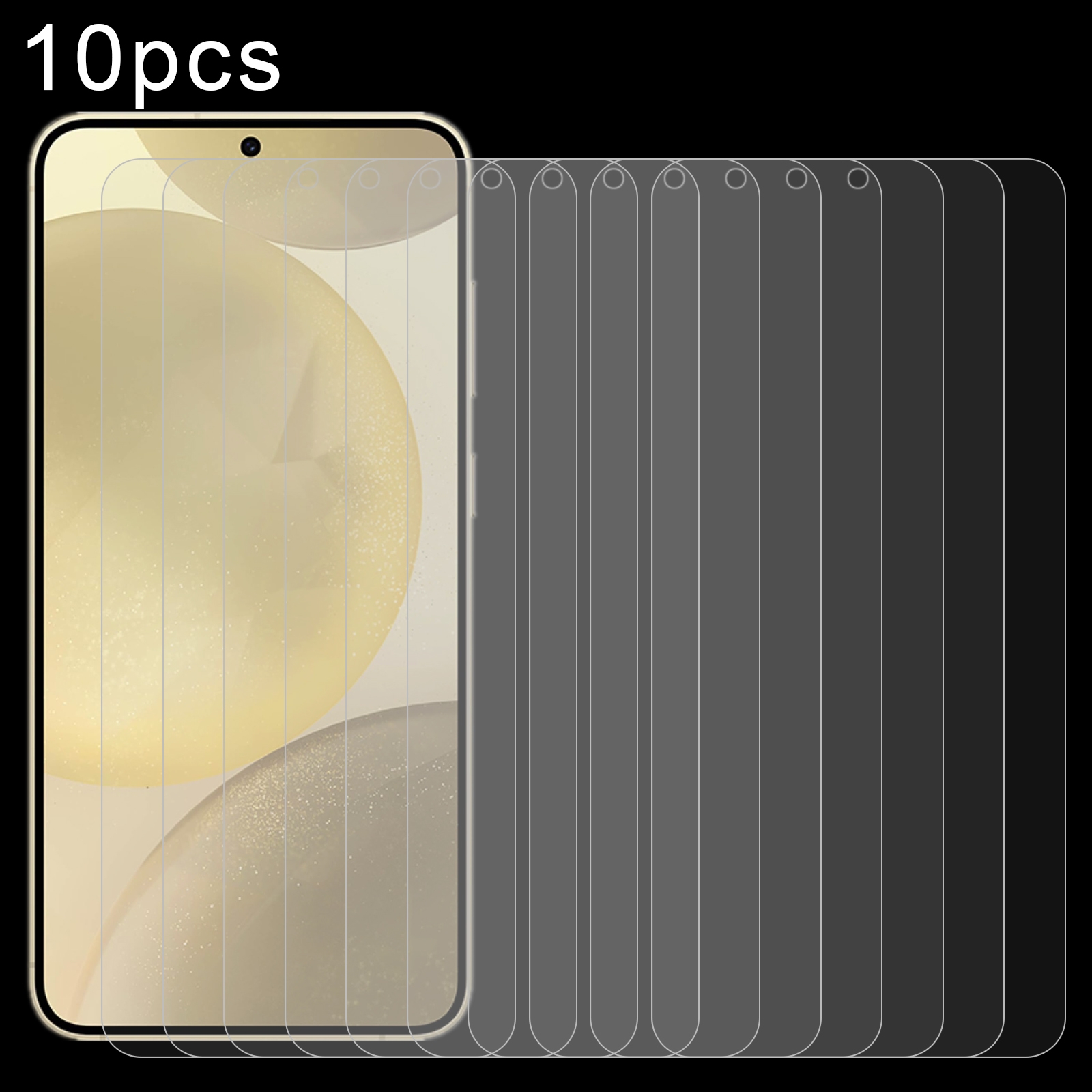 For Samsung Galaxy S24+ 5G 10pcs 0.26mm 9H 2.5D Tempered Glass Film For Samsung Galaxy S24+ 5G 10pcs 0.26mm 9H 2.5D Tempered Glass Film