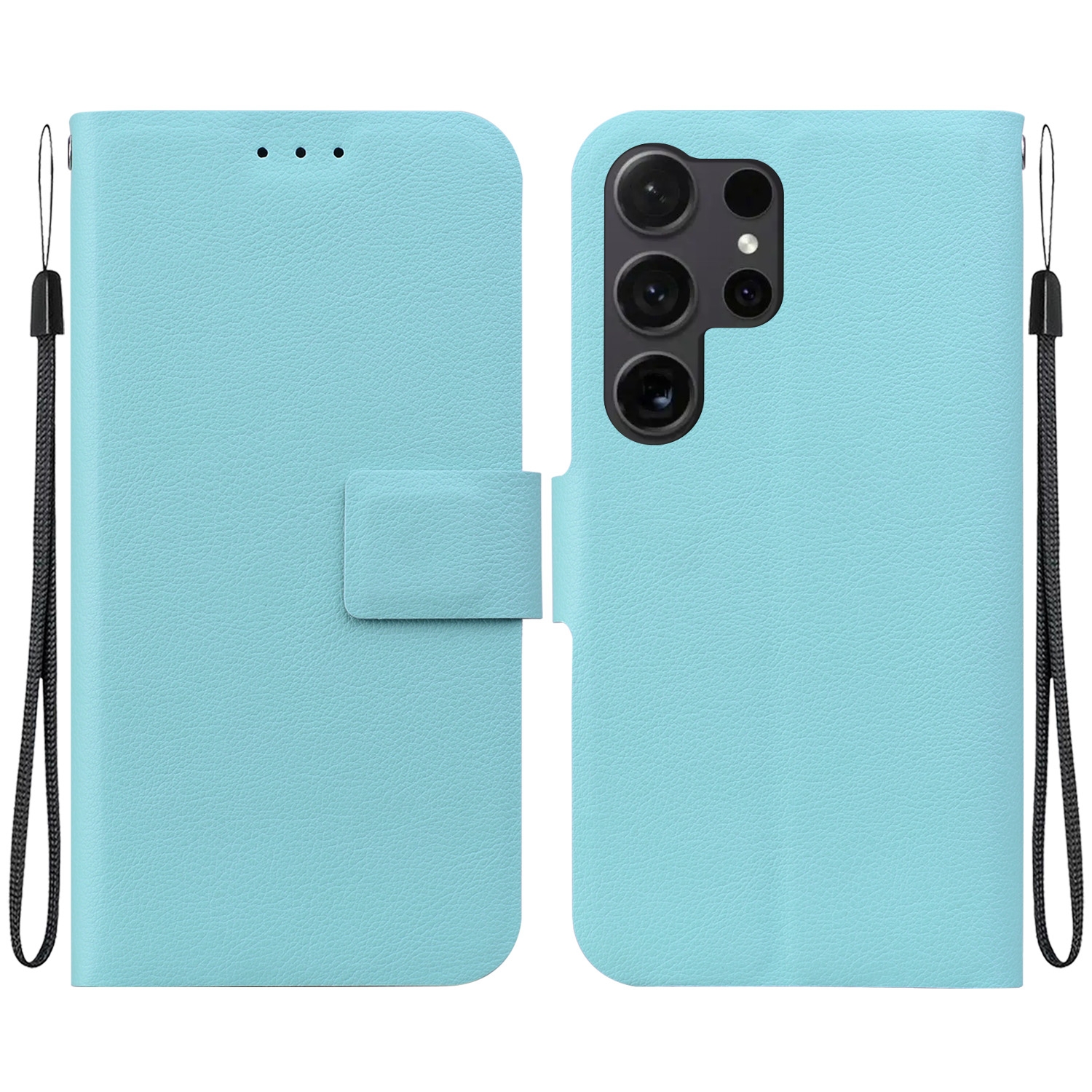 For Samsung Galaxy S25 Ultra 5G Ultra-thin Voltage Magnetic Buckle Leather Phone Case(Green) For Samsung Galaxy S25 Ultra 5G Ultra-thin Voltage Magnetic Buckle Leather Phone Case(Green)
