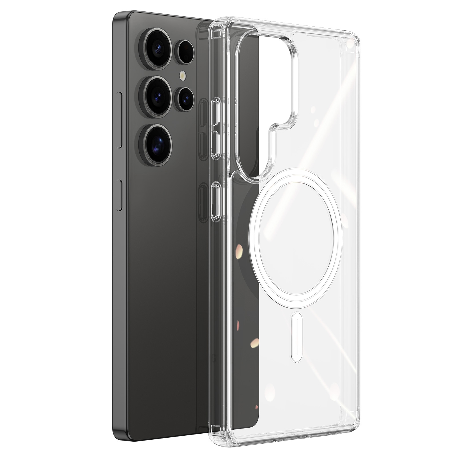 For Samsung Galaxy S25 Ultra 5G DUX DUCIS Clin Mag Series Magsafe TPU Phone Case(Transparent) For Samsung Galaxy S25 Ultra 5G DUX DUCIS Clin Mag Series Magsafe TPU Phone Case(Transparent)