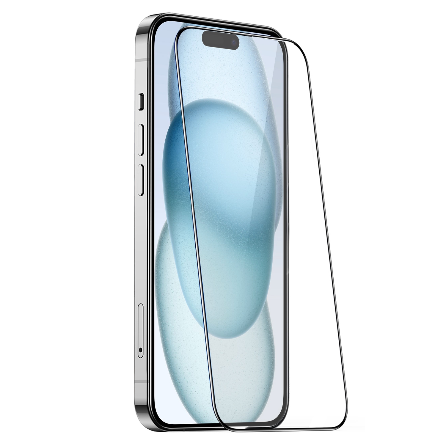 For iPhone 15 JOYROOM Knight Series 2.5D Full Screen HD Tempered Glass Film For iPhone 15 JOYROOM Knight Series 2.5D Full Screen HD Tempered Glass Film