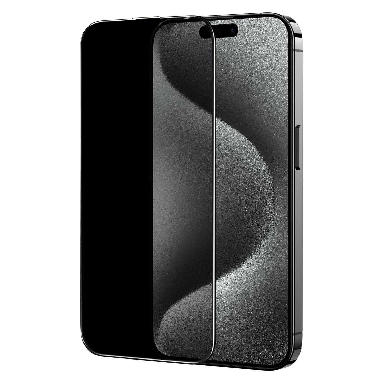 For iPhone 15 Pro JOYROOM Knight Series 2.5D Full Screen Privacy Tempered Film For iPhone 15 Pro JOYROOM Knight Series 2.5D Full Screen Privacy Tempered Film