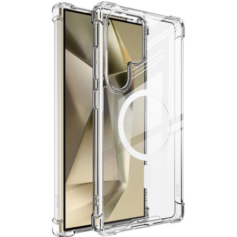 For Samsung Galaxy S25 Ultra 5G IMAK Space Shield PC + TPU Airbag Shockproof MagSafe Phone Case(Transparent) For Samsung Galaxy S25 Ultra 5G IMAK Space Shield PC + TPU Airbag Shockproof MagSafe Phone Case(Transparent)