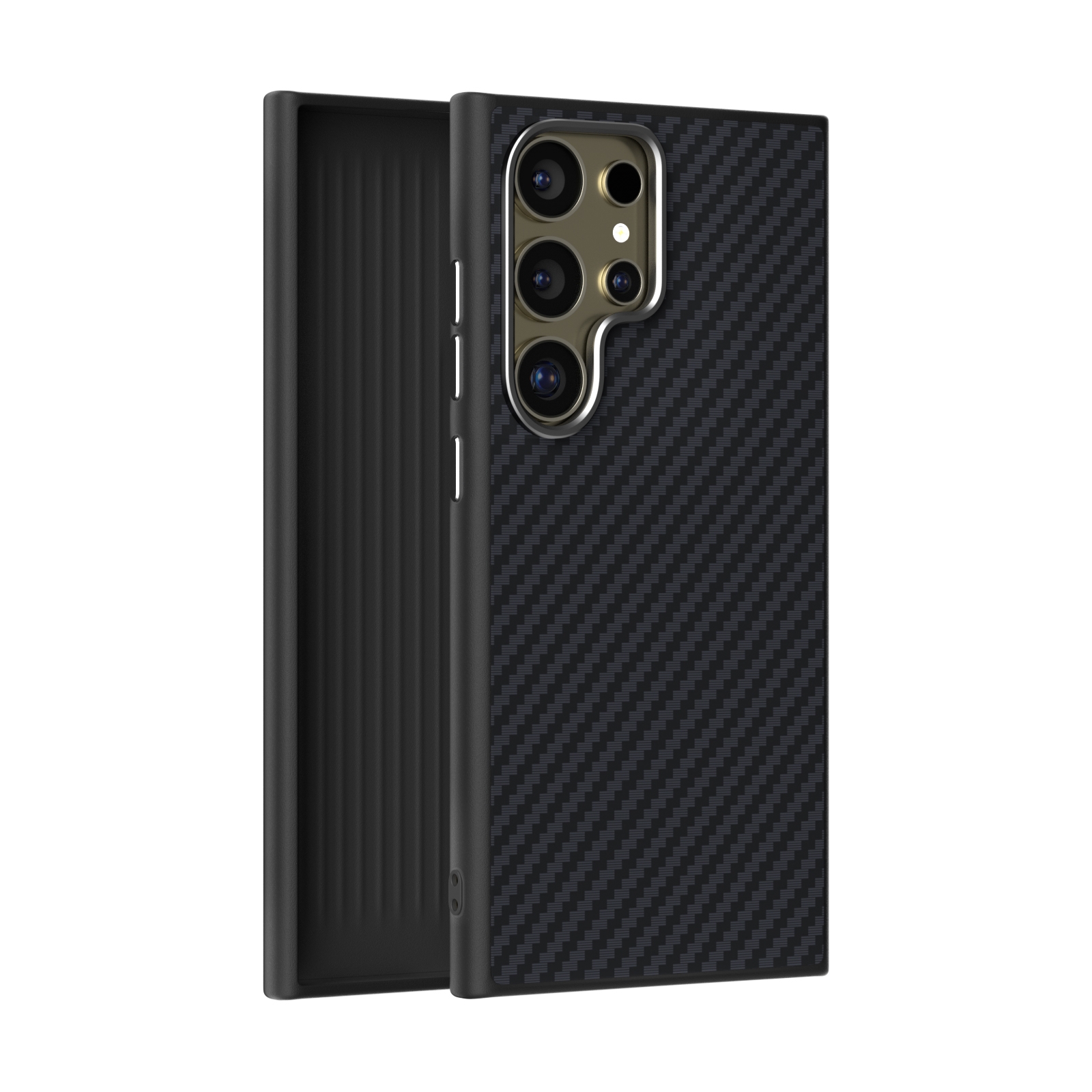 For Samsung Galaxy S24 Ultra 5G ABEEL C Carbon Fiber Series 6D Micro Relief MagSafe Phone Case(Black) For Samsung Galaxy S24 Ultra 5G ABEEL C Carbon Fiber Series 6D Micro Relief MagSafe Phone Case(Black)