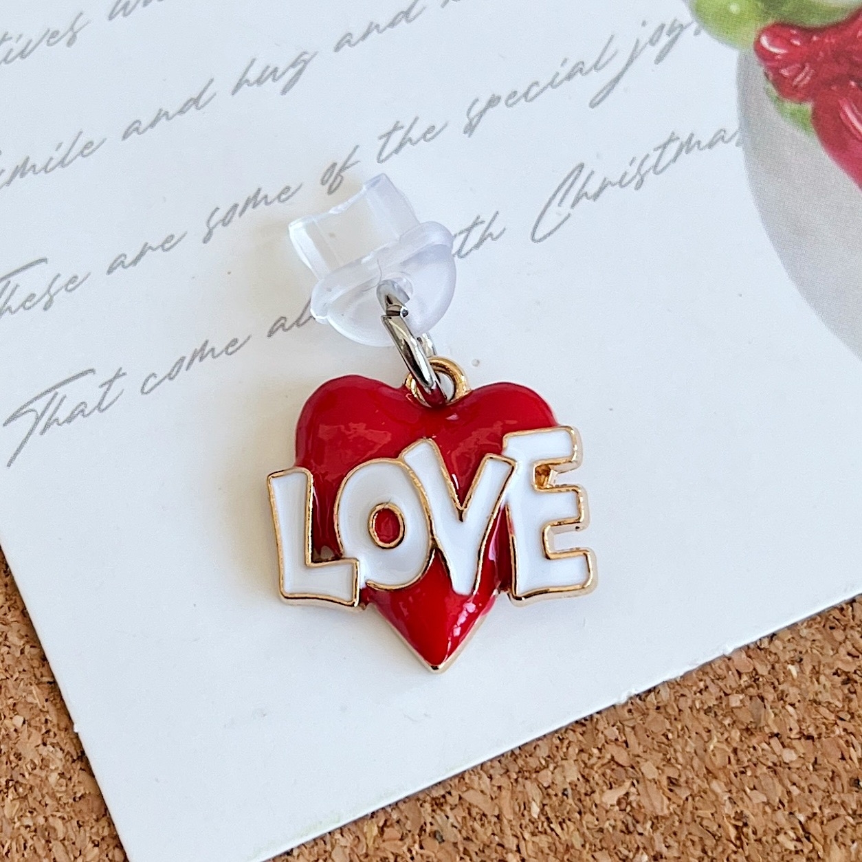 For Micro USB Christmas Series Dust Plug(Love) For Micro USB Christmas Series Dust Plug(Love)
