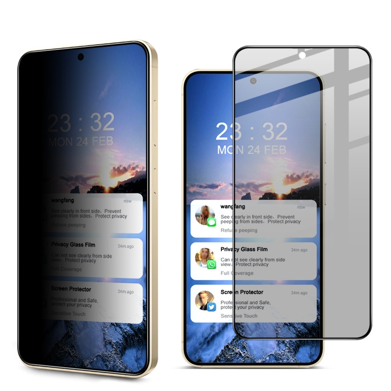For Samsung Galaxy S25+ 5G imak HD Full Screen Privacy Tempered Glass Protective Film For Samsung Galaxy S25+ 5G imak HD Full Screen Privacy Tempered Glass Protective Film