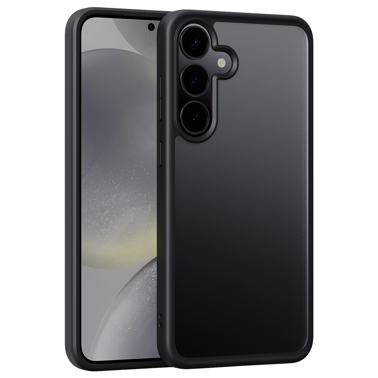 For Samsung Galaxy S25 Ultra 5G Skin Feel Phone Case(Black) For Samsung Galaxy S25 Ultra 5G Skin Feel Phone Case(Black)