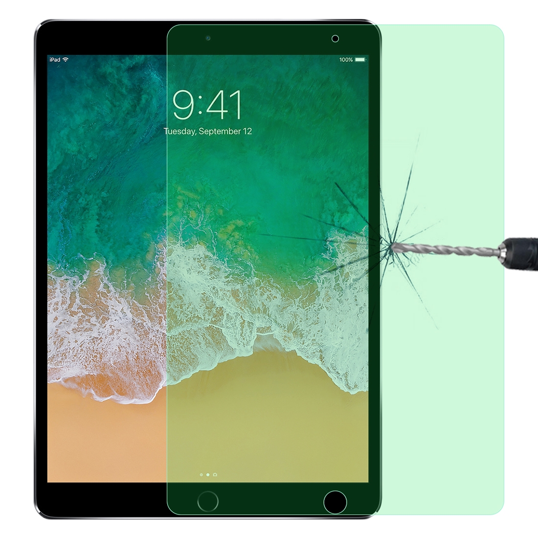 For iPad 10.2 9H 2.5D Eye Protection Green Light Explosion-proof Tempered Glass Film For iPad 10.2 9H 2.5D Eye Protection Green Light Explosion-proof Tempered Glass Film
