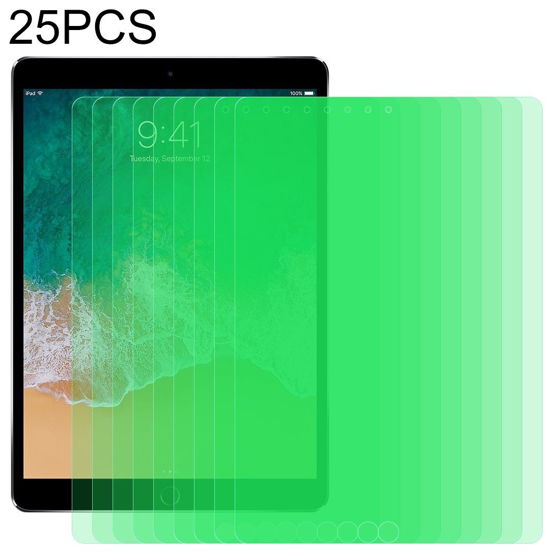 For iPad 10.2 25 PCS 9H 2.5D Eye Protection Green Light Explosion-proof Tempered Glass Film For iPad 10.2 25 PCS 9H 2.5D Eye Protection Green Light Explosion-proof Tempered Glass Film