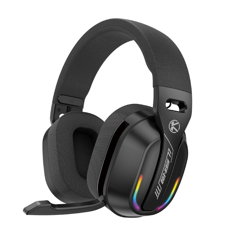 Bluetooth 5.4 Head-mounted RGB Wireless Bluetooth Gaming Headset(Black) Bluetooth 5.4 Head-mounted RGB Wireless Bluetooth Gaming Headset(Black)