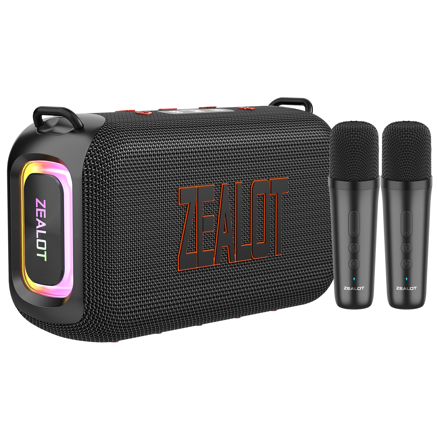 Zealot S85M 50W Outdoor Portable Bluetooth Speaker with Dual Microphones(Black) Zealot S85M 50W Outdoor Portable Bluetooth Speaker with Dual Microphones(Black)