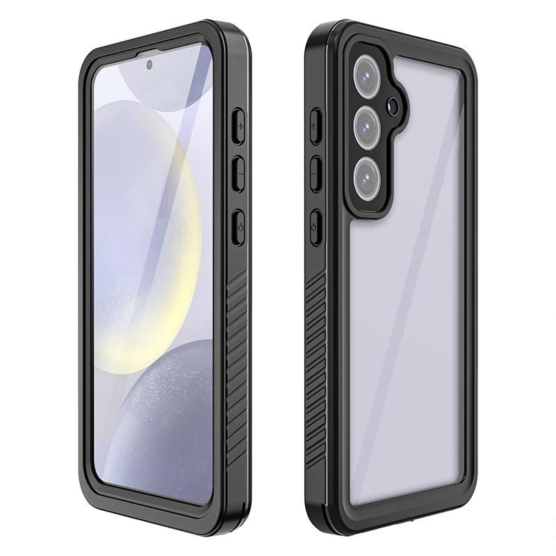 For Samsung Galaxy S24 FE 5G RedPepper Shockproof IP68 Waterproof PC Hybrid TPU Phone Case(Black) For Samsung Galaxy S24 FE 5G RedPepper Shockproof IP68 Waterproof PC Hybrid TPU Phone Case(Black)